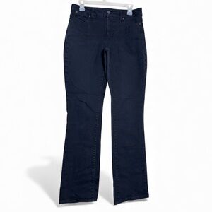 Talbots jeans boot cut black size 8